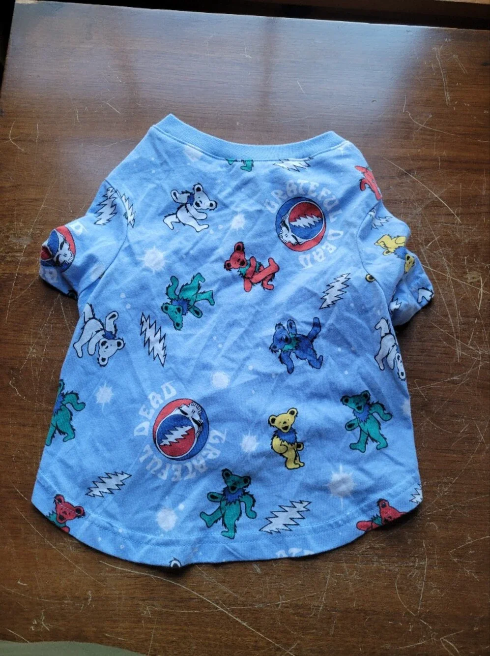 Grateful Dead Pet Shirt Size Medium 22-24